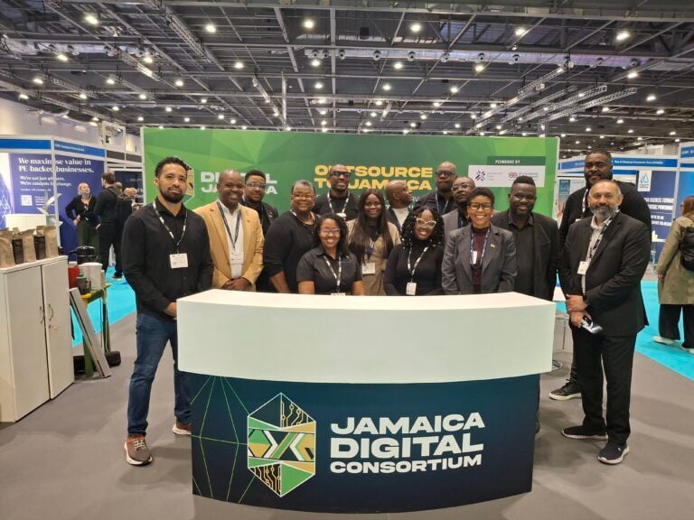 Members of the Jamaica Digital Consortium at Going Global in London