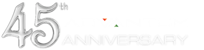 ADVANTUM 45th Anniversary logo