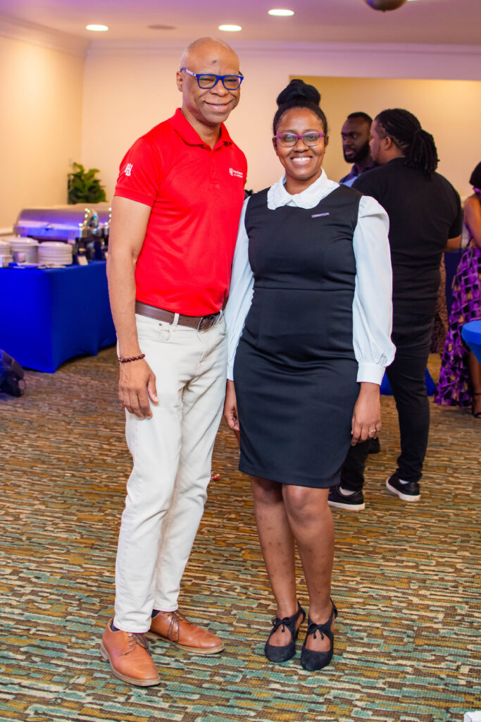 Tsahai Morgan at JTDA Members mingle